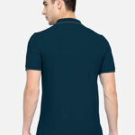 BULLMER Mens Regular Fit Printed Polo Collared Tshirt