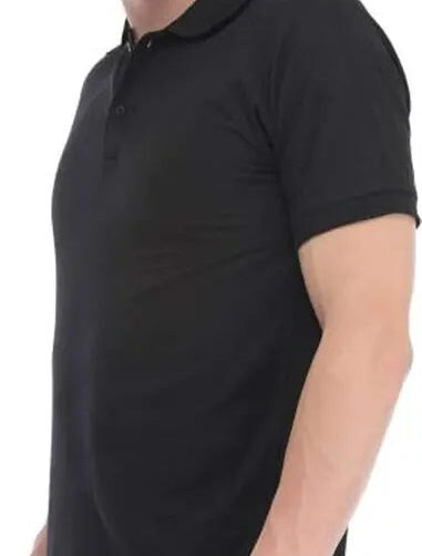 SIRTEX EAZY Regular Polo Collar Neck Sports Cotton Solid T-Shirt for Men's and Boys