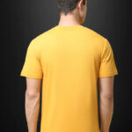 Reliable Cotton Blend Printed Round Neck Tshirt For Men