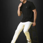 Reliable Cotton Blend Solid Round Neck Tshirt For Men