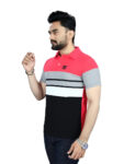 DYRECTDEALS Men's Regular Fit Pink Polo T-Shirts