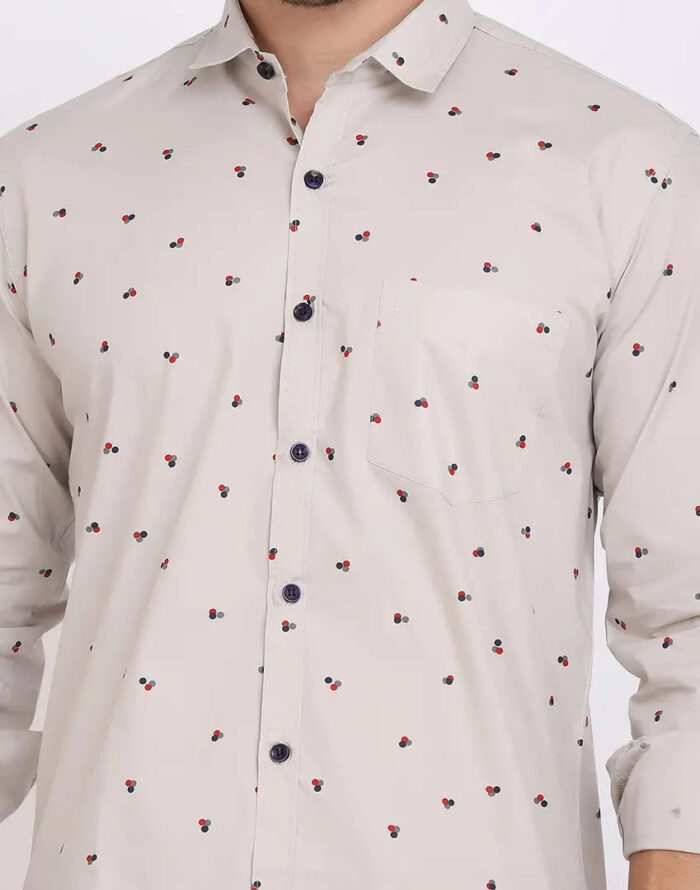 6ce1340b-a5c1-4f5d-a1d4-1108d0060955_6487504-originnm80prcnt FEBIA Mens Cottonblend Polka Print Fullsleeve Shirt