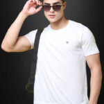 Reliable Cotton Blend Solid Round Neck Tshirt For Men