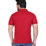 COMPANY ME Matty Men's Plain Polo T-Shirt, Classic Collar, Smart Casual Wear, Multiple Colors | Polo Collar T-Shirts for Men | Menswear T-Shirts (Pack of 1) (X-Large, Maroon)