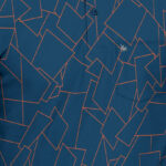 BULLMER Mens Regular Fit Printed Cotton Polo Tshirt