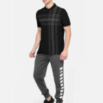 BULLMER Mens Regular Fit Printed Polo Collared Tshirt