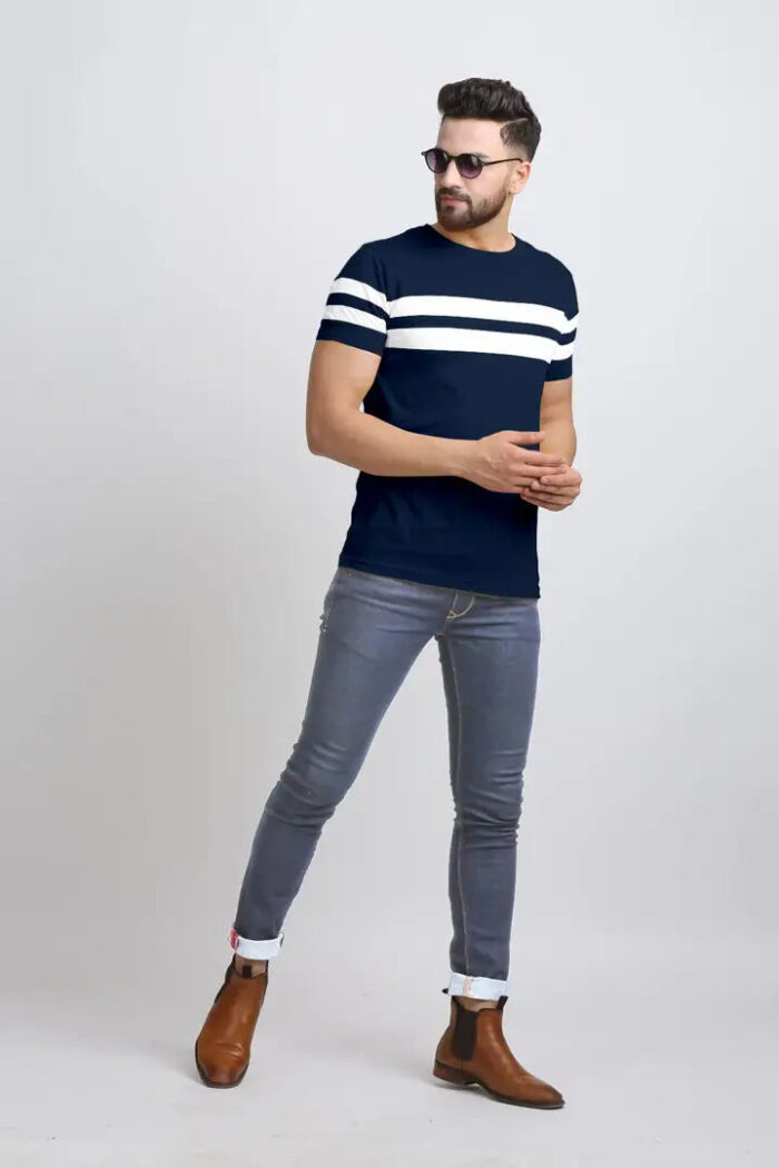 8d18e2e5-9a81-4454-a797-5fda8642f121_11218543-originnm80prcnt AUSK Men's Regular Round Neck Half Sleeves T-Shirts (Color:Navy Blue & White-Size:Large)