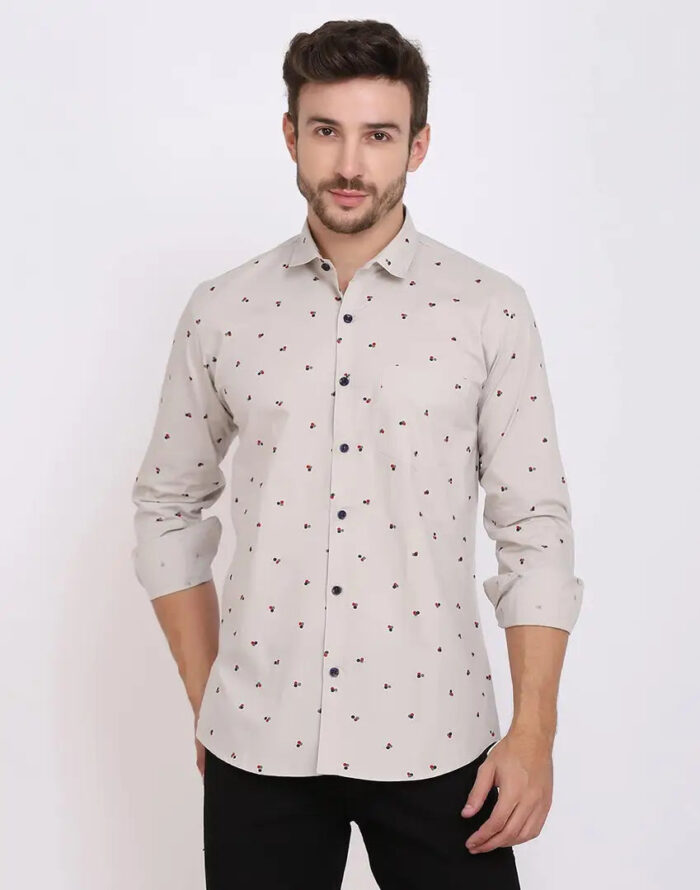 8ee965d9-3266-4059-a8dc-d8c9f989f0ae_6487504-originnm80prcnt FEBIA Mens Cottonblend Polka Print Fullsleeve Shirt