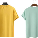 Stylish Polycotton Printed Round Neck Tees For Men-Pack Of 2