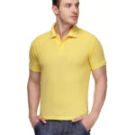 KEOTI Poly Cotton Polo Collar  Plain Comfort Fit T-Shirt for Mens