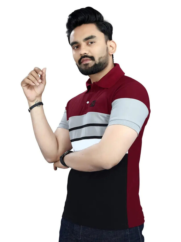a6027d98-9292-4fce-83ba-9169f996eb37_21062516-originnm80prcnt DYRECTDEALS Men's Regular Fit Maroon Polo T-Shirts