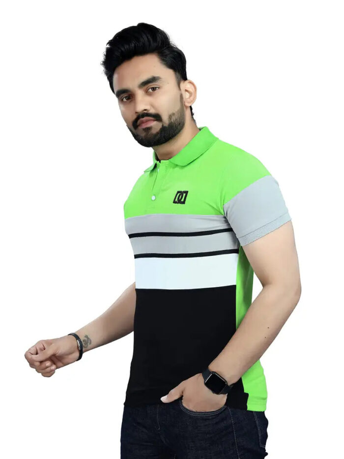 ad0545ff-ff14-4f5d-8f8a-28c2d63f1a74_21062516-originnm80prcnt DYRECTDEALS Men's Regular Fit Parrot Green Polo T-Shirts