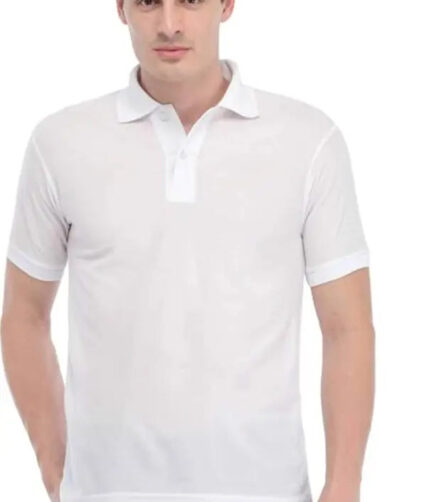 SIRTEX EAZY Regular Polo Collar Neck Sports Cotton Solid T-Shirt for Men's and Boys