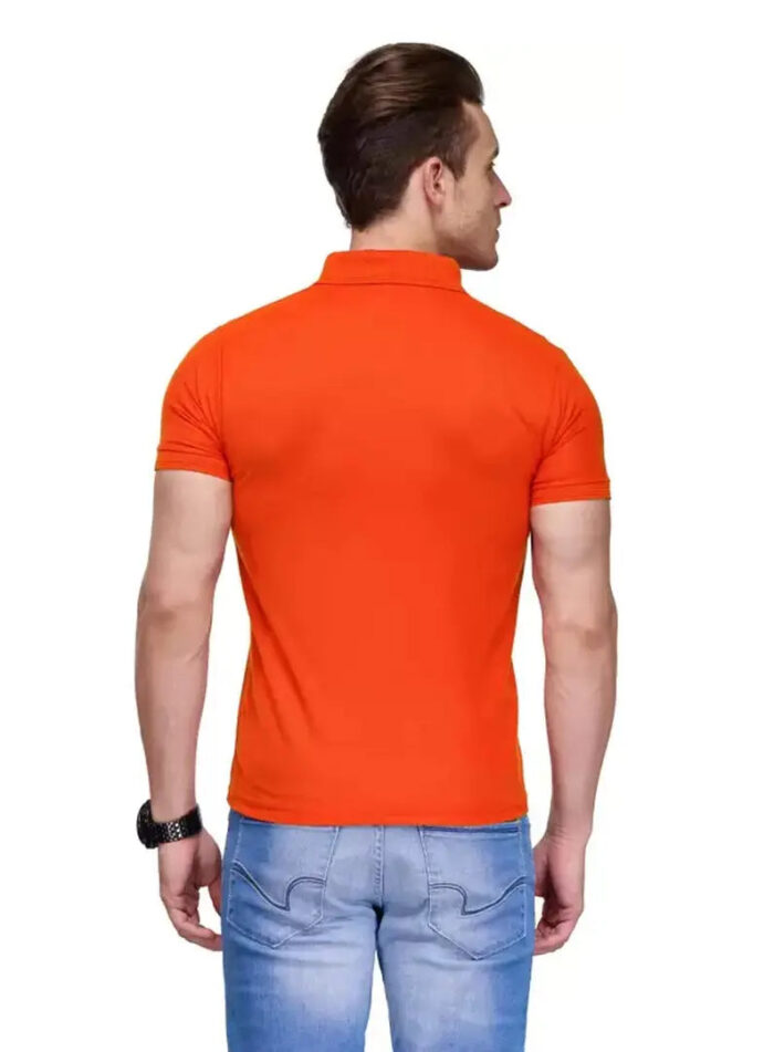 KEOTI Poly Cotton Polo Collar  Plain Comfort Fit T-Shirt for Mens