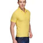 KEOTI Poly Cotton Polo Collar  Plain Comfort Fit T-Shirt for Mens