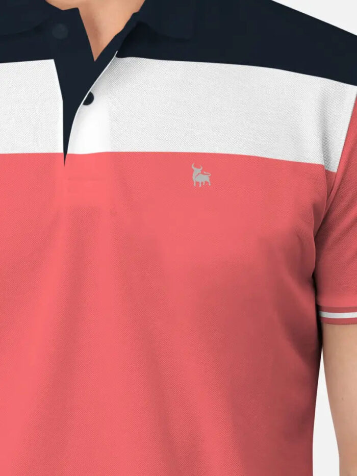 d72dec27-89d1-427a-9148-a2671454fda9_235207-originnm80prcnt BULLMER Mens Regular Fit Cut Sew Colorblocked Polo Neck/Collared Tshirt