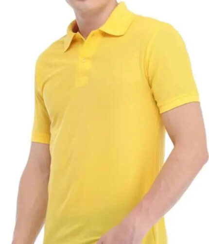 SIRTEX EAZY Regular Polo Collar Neck Sports Cotton Solid T-Shirt for Men's and Boys