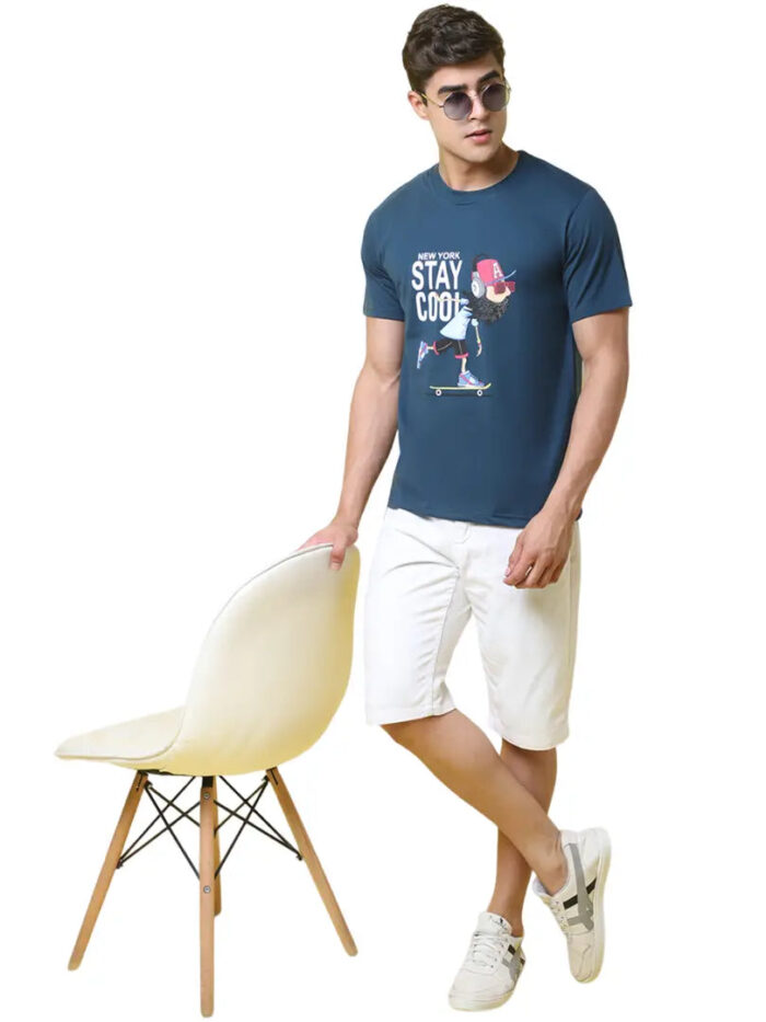 e550b00f-8891-4de9-9b2b-442715490f5d_6427506-originnm80prcnt Reliable Navy Blue Cotton Blend Printed Round Neck Tees For Men