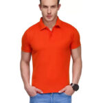KEOTI Poly Cotton Polo Collar  Plain Comfort Fit T-Shirt for Mens