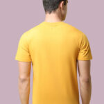 Reliable Cotton Blend Solid Round Neck Tshirt For Men