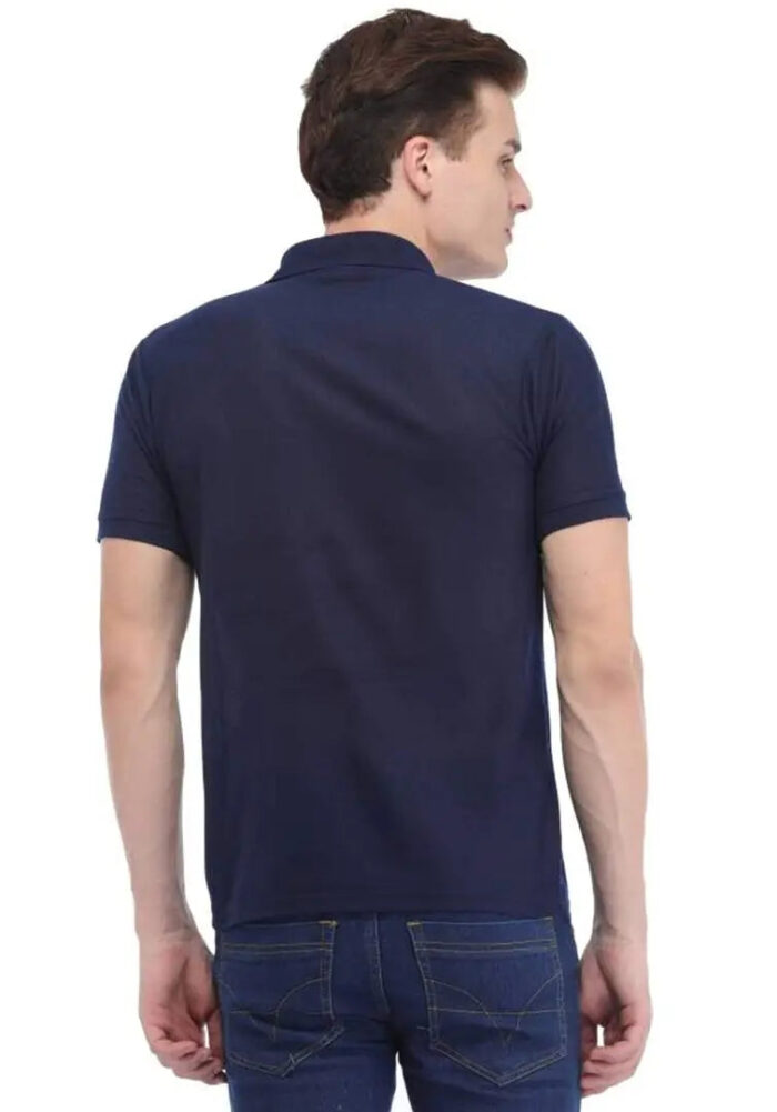 SIRTEX EAZY Regular Polo Collar Neck Sports Cotton Solid T-Shirt for Men's and Boys