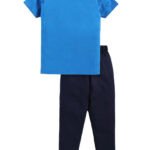 Stylish Boys Set of Cotton Graphic Printed Tshirt Track Pant Regular Fit