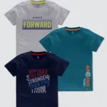 a group of t-shirts with text