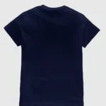 a back of a black shirt