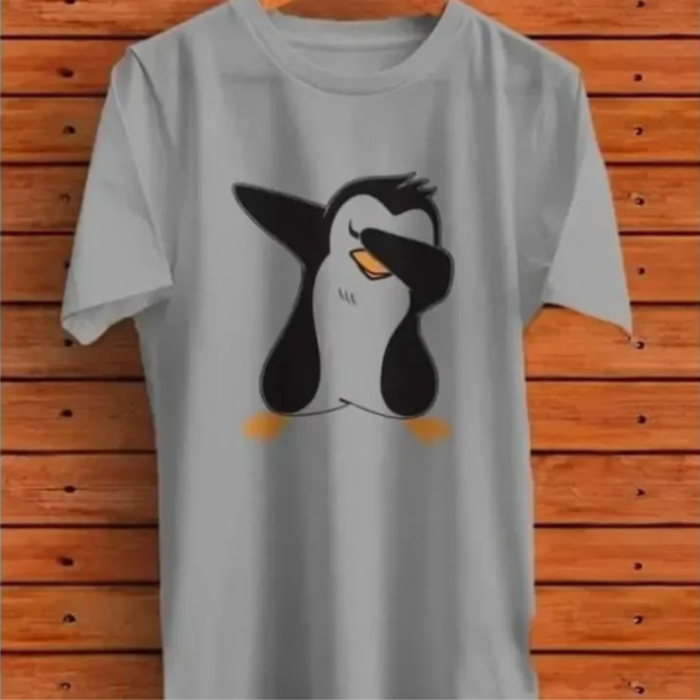 Discover our comfortable and stylish men's printed t-shirt made from soft polyester fabric. Featuring a classic round neckline and short sleeves, this versatile tee is perfect for casual wear. The (1)