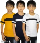 Stylish Fancy Pure Cotton T-Shirts For Boys Pack Of 3.png