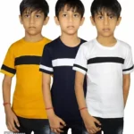 Stylish Fancy Pure Cotton T-Shirts For Boys Pack Of 3.png