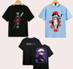 Gudpig Boys Anime Printed T-Shirt (Pack of 3)