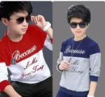 Classic Cotton Printed T-Shirts for Kids Boys (Pack of 2)